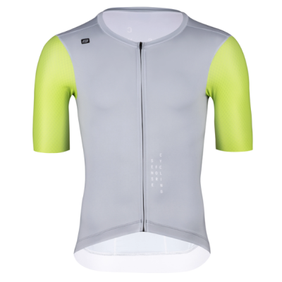 Dres FORCE LIMIT kratki rukav, sivo-lime, XL