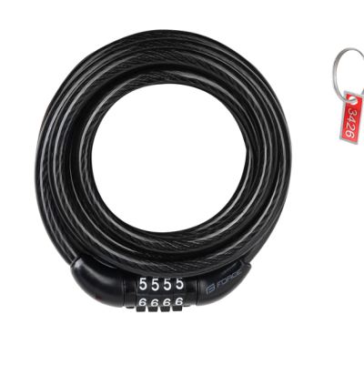 Brava FORCE S8/1800mm, na šifru, crna
