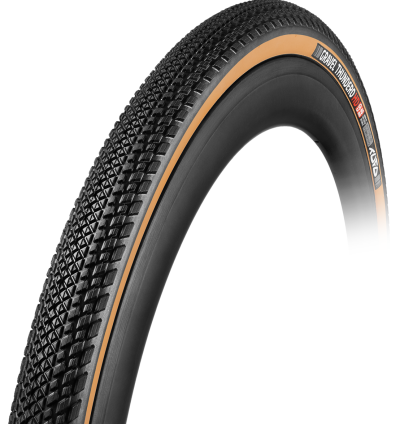 *Guma TUFO Gravel Thundero HD 700x48C, TR, crno-bež