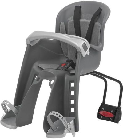 *KORPA ZA DETE POLISPORT BILBY PREDNJA NA RAM zadnje kačenje dark grey-silver