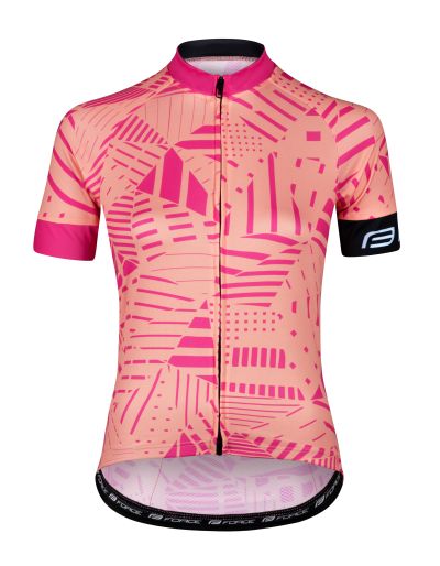 Dres FORCE SHARD  kratki rukav, kajsija M