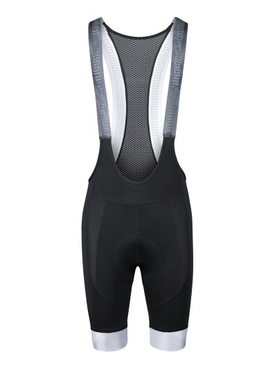 Letnje biciklističke FORCE STRIPE sa uloškom, crna-bela XL