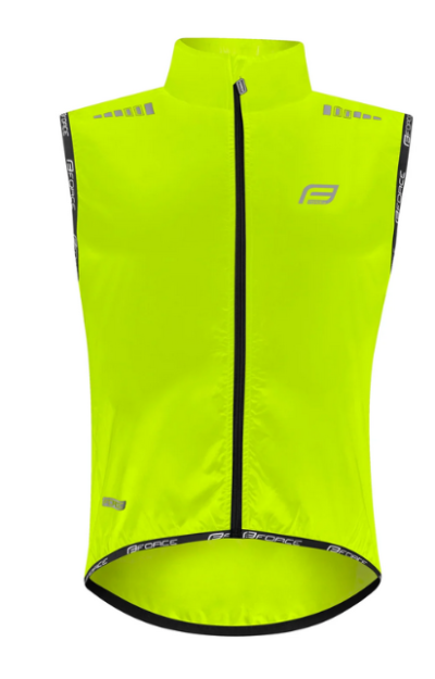 Prsluk FORCE V48, windstopper, fluo S